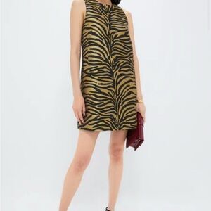 Tuckernuck Tiger Jacquard Marlowe Dress Sz Small NWT
